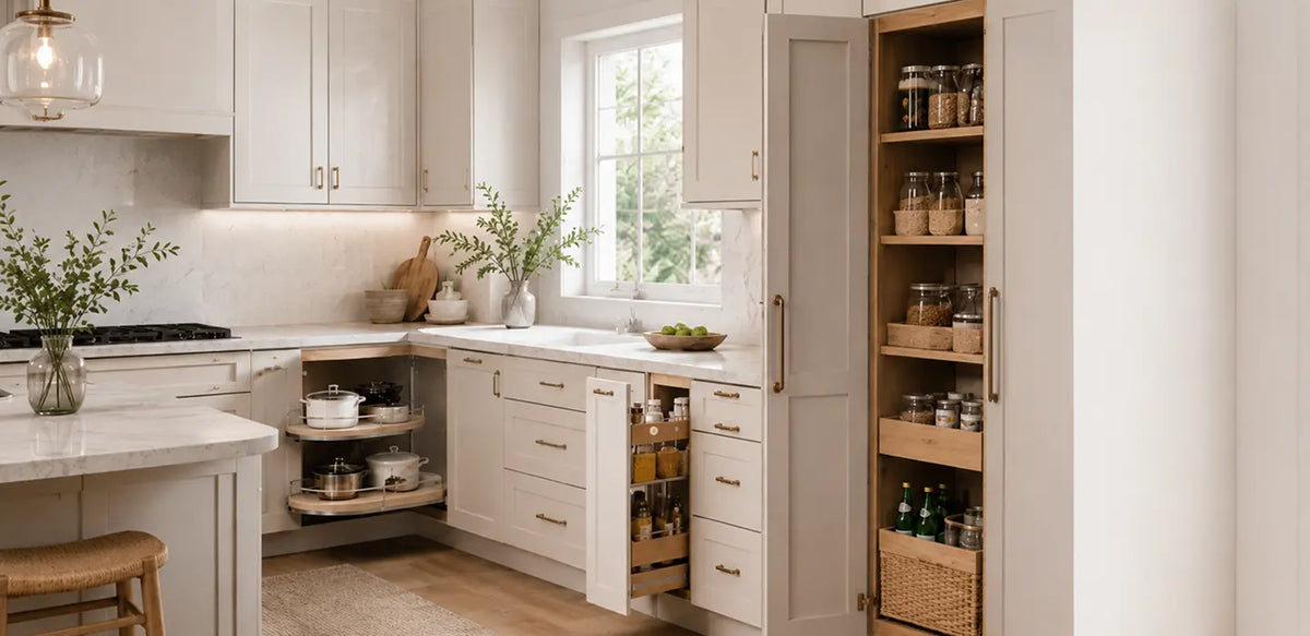 Kitchen storage solutions